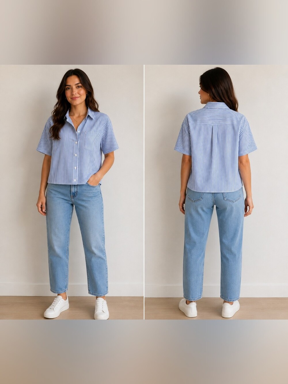 Levi's Light Blue Straight-Leg Jeans